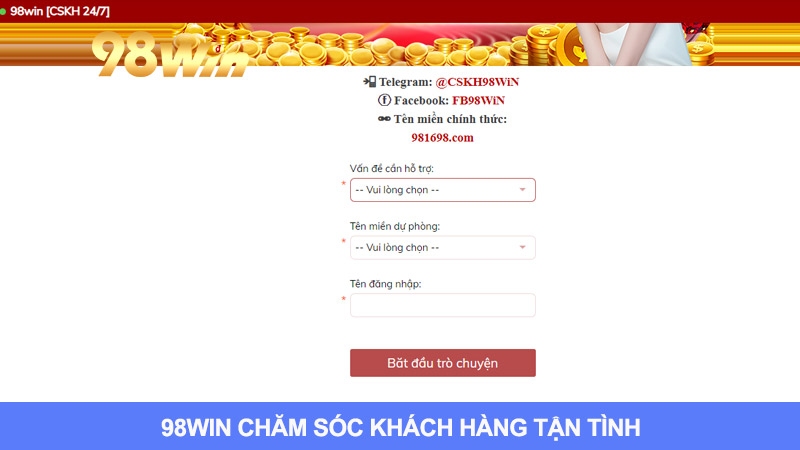 Chương trình hỗ trợ khách hàng tận tình